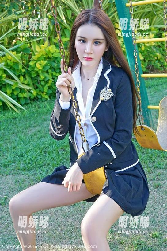 Feilin嗲囡囡-萌琪琪Irene Feilin嗲囡囡 - 白丝控请就位!萌琪琪Irene的美图,让我不得不说点啥!