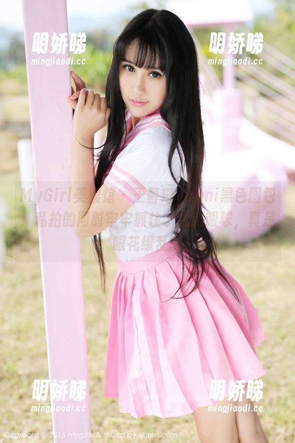 MyGirl美媛馆 - 王馨瑶yanni黑色图包，私拍的同时牢牢抓住了我的眼球，真是眼花缭乱。